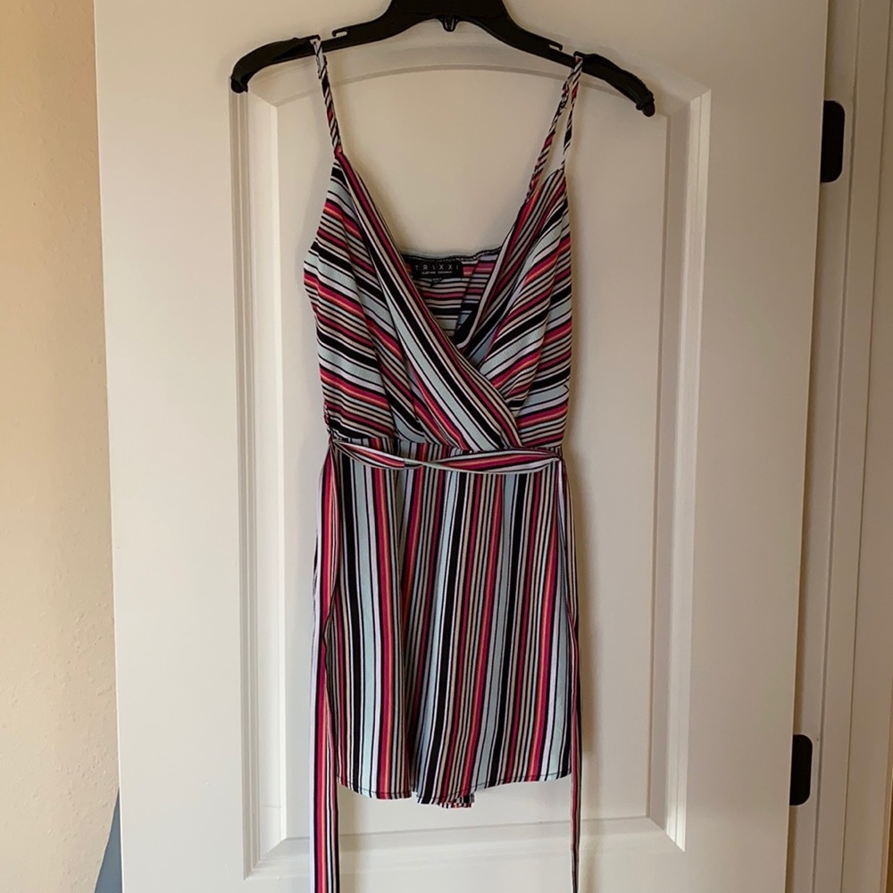 Multi colored romper